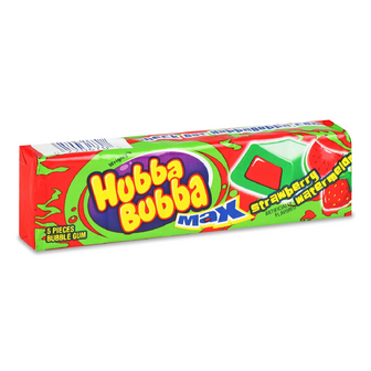 Гумка жувальна Hubba Bubba Max полуниця-кавун, 40г