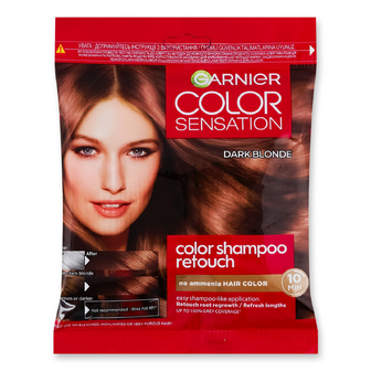Крем-фарба для волосся Garnier Shampoo Retouch без аміаку 6.0, шт