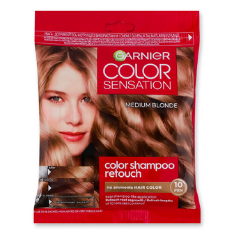 Крем-фарба для волосся Garnier Shampoo Retouch без аміаку 7.0, шт