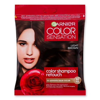 Крем-фарба для волосся Garnier Shampoo Retouch без аміаку 5.0, шт