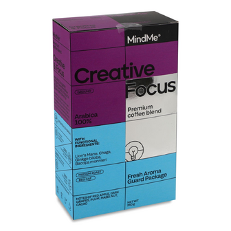 Суміш кави мелена MindMe Creative&Focus преміальна, 250г