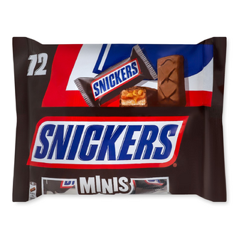 Батончики Snickers Minis шоколадні, 227г