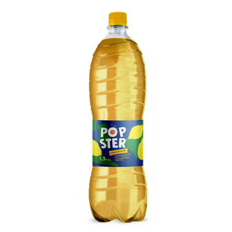 Напій Popster Лимонад сильногазований, 1.5л