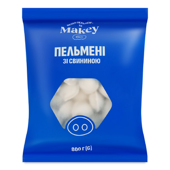 Пельмені Makey зі свининою, 800г