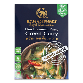 Паста Blue Elephant каррі зелена, 70г