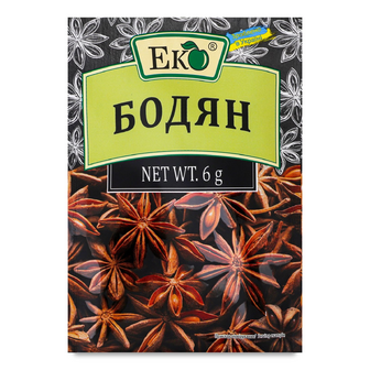 Приправа Eko Бадьян, 6г
