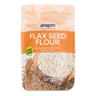 Борошно Dragon Superfoods лляне органіка, 200г
