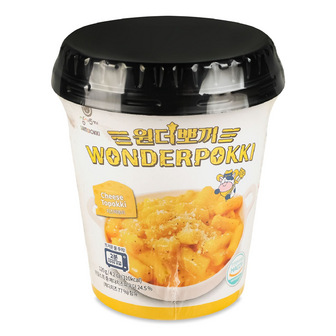 Токпоккі Wonderpokki з соусом зі смаком сиру, 120г
