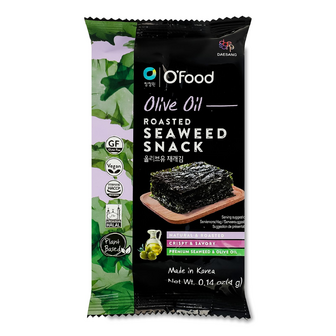 Снеки O'Food з норі з оливковою олією, 4г