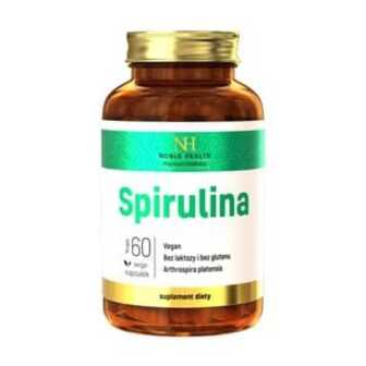 Морські водорості Noble Health Spirulina, 60 капсул