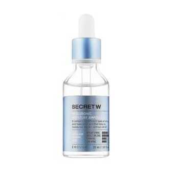 Сироватка для обличчя Enough Secret With Hyaluronic Moisture Ampoule з гіалуроновою кислотою, 30 мл