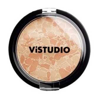 Компактна пудра для обличчя ViSTUDIO Compact Face Powder Palladio Effect Світло-бежевий, 15 г