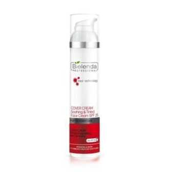 Заспокійливий крем для обличчя Bielenda Professional Cover Cream Soothing & Tinted Face Cream SPF 25, 100 мл