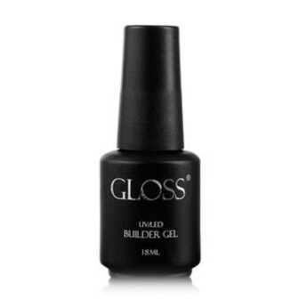 Однофазний гель для нігтів Gloss UV/LED Builder Gel з пензлем, Lemonade, 18 мл