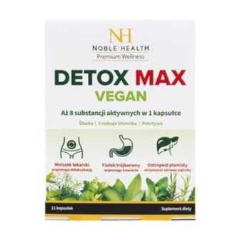 Детокс організму Noble Health Detox Max Vegan, 21 капсула