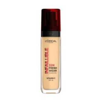 Тональний крем для обличчя L'Oreal Paris Infaillible 32H Fresh Wear Foundation SPF 25, 120 Golden Vanilla, 30 мл
