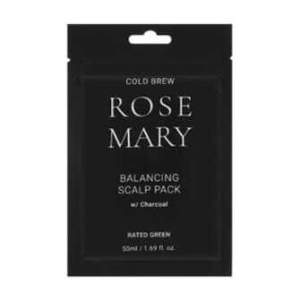 Відновлювальна маска для шкіри голови Rated Green Cold Brew Rosemary Balancing Scalp Pack, 50 мл