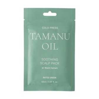Заспокійлива маска для шкіри голови Rated Green Cold Press Tamanu Oil Soothing Scalp Pack, 50 мл