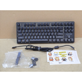 Клавіатура Hator Rockfall 2 Optica TKL Black USB Black (HTK-730)