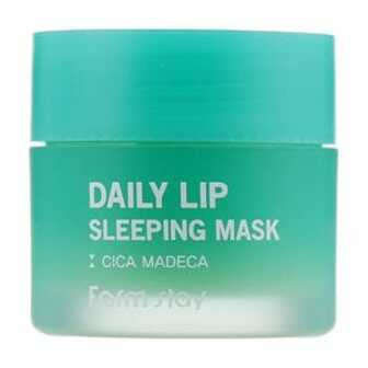 Нічна маска для губ FarmStay Daily Lip Sleeping Mask Cica Madeca з центелою, 20 г