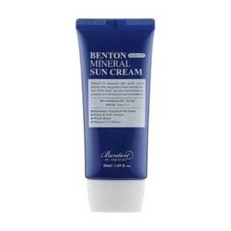Мінеральний сонцезахисний крем для обличчя Benton Skin Fit Mineral Sun Cream, SPF 50+/PA++++, 50 мл