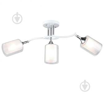ВИТРИНА! Люстра потолочная Victoria Lighting 3x60 Вт E27 белый Despise/PL3 white