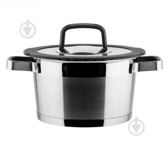 УЦЕНКА! Кастрюля с крышкой Vinzer Moderno Graphite Collection 2,3 л 50072 (УЦ №3386)