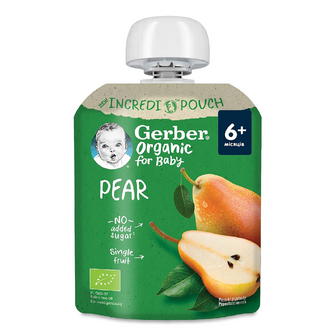 Пюре Gerber Organic груша, 80г