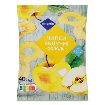 Чипси яблучні «Премія»® солодкі, 40г
