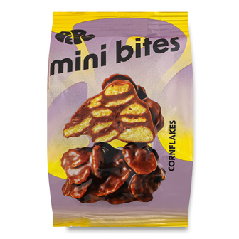 Цукерка Pepo Mini Bites пластівці кукурудзяні в молочній глазурі, 50г