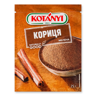 Кориця Kotanyi мелена, пакет, 25г
