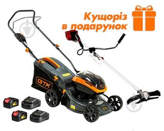 ВИТРИНА! Газонокосилка аккумуляторная GTM BLM42+BC36/340BL_PROMO