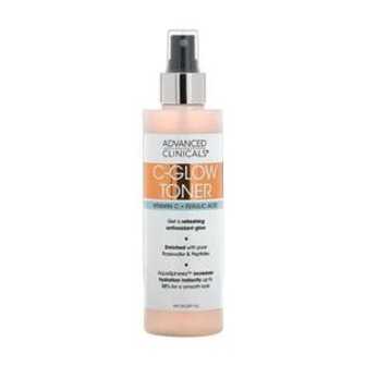 Тонік для обличчя Advanced Clinicals C-Glow Toner Vitamin C + Ferulic Acid, 237 мл