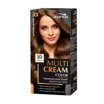 Фарба для волосся Joanna Multi Cream Color 33 Натуральний блонд, 100 мл