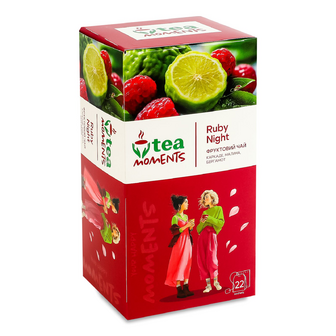 Чай Tea Moments Ruby Night з суданської троянди, 22*1.7г