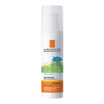 Молочко сонцезахисне SPF 50+ для дітей та немовлят - La Roche-Posay Anthelios Dermo-Pediatrics Bebe Lotion SPF 50+, 50мл термін придатності 30.11.2026