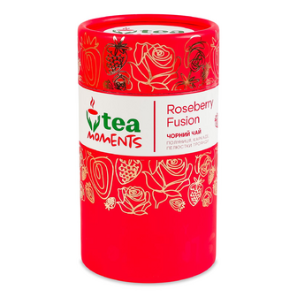 Чай чорний Tea Moments Roseberry Fusion, 70г