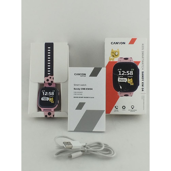 Смарт-годинник Canyon CNE-KW34PP Kids smartwatch Sandy, Pink (CNE-KW34PP)