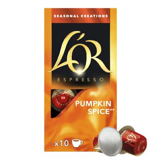 Кава мелена L'OR Pumpkin spice в капсулах 10 шт., 52г