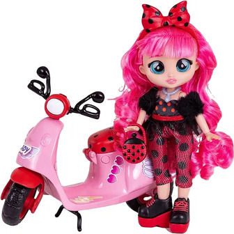 Ляльковий ігровий набір BFF By Cry Babie Talents Lady's Scooter 20 см (911123)