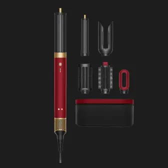 Cтайлер для волосся Dyson Airwrap Coanda2х Multi Styler & Dryer (Red Velvet/Gold) (Уцінка)