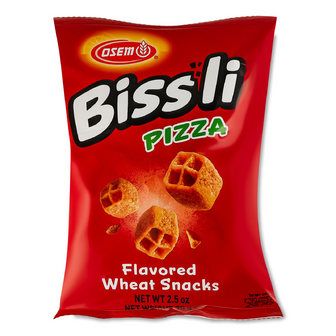 Снеки Bissli пшеничні зі смаком піци, 70г