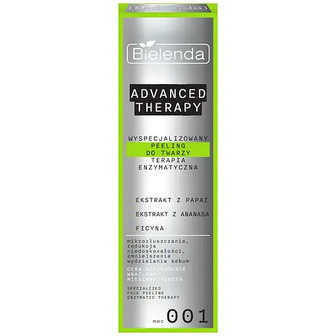 Скраб для обличчя Bielenda Advanced Therapy Спеціалізований ензимотерапія 001, 30 мл