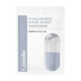 Тканинна маска для обличчя Lamelin Hyaluronic Mask Sheet з гіалуроновою кислотою, 23 г