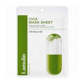 Тканинна маска для обличчя Lamelin Cica Mask Sheet з центелою, 25 г