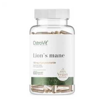 Гриб Левова грива OstroVit Lion's Mane Vege, 60 капсул