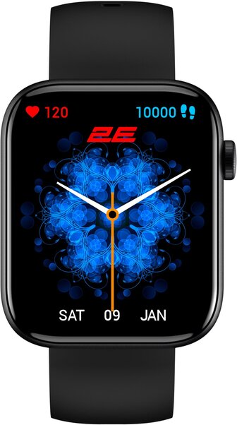 Смарт-годинник 2E Wave Plus 47mm Black (2E-CWW12BK)