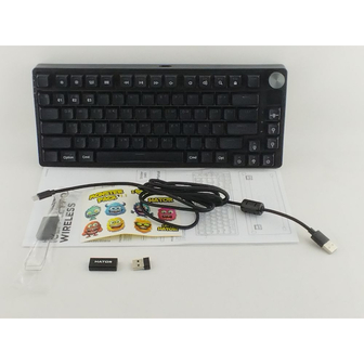 Клавіатура Hator Icefall Pro Wireless/Bluetooth/USB Black (HTK450UA)