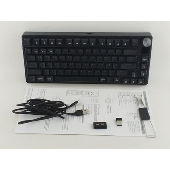 Клавіатура Hator Icefall Pro Wireless/Bluetooth/USB Black (HTK450UA)