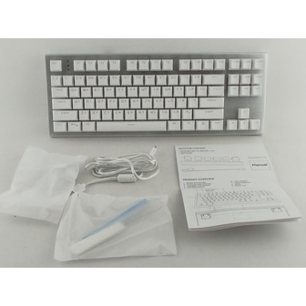 Клавіатура Hator Gravity X TKL Orange USB White (HTK551UA)